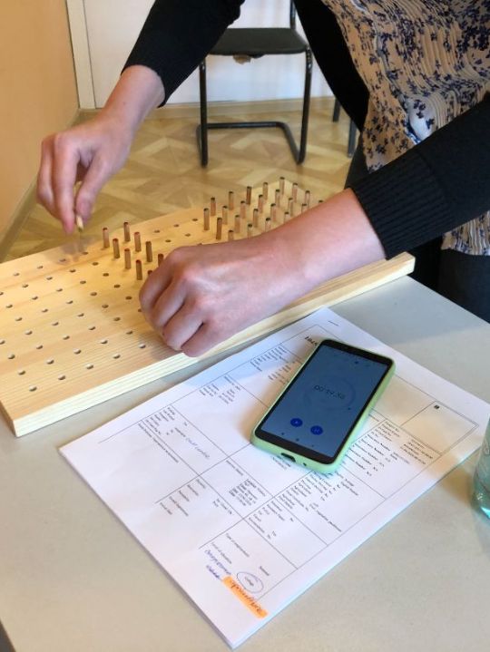 Тест ловкости